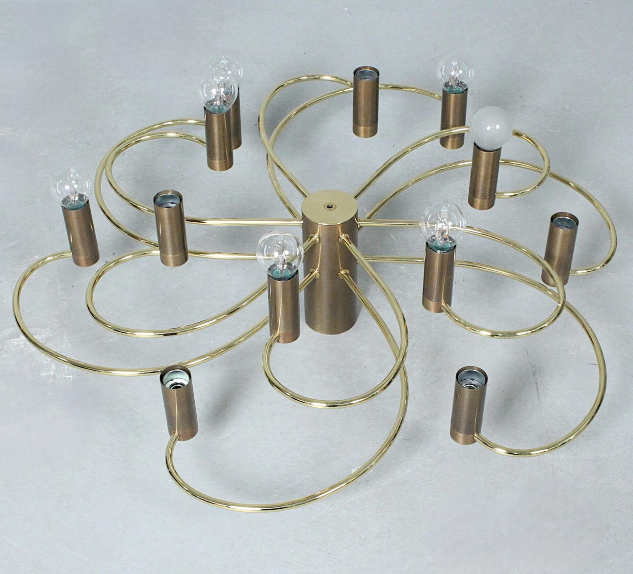 Vägg/taklampa 'Sputnik', 1960-tal
